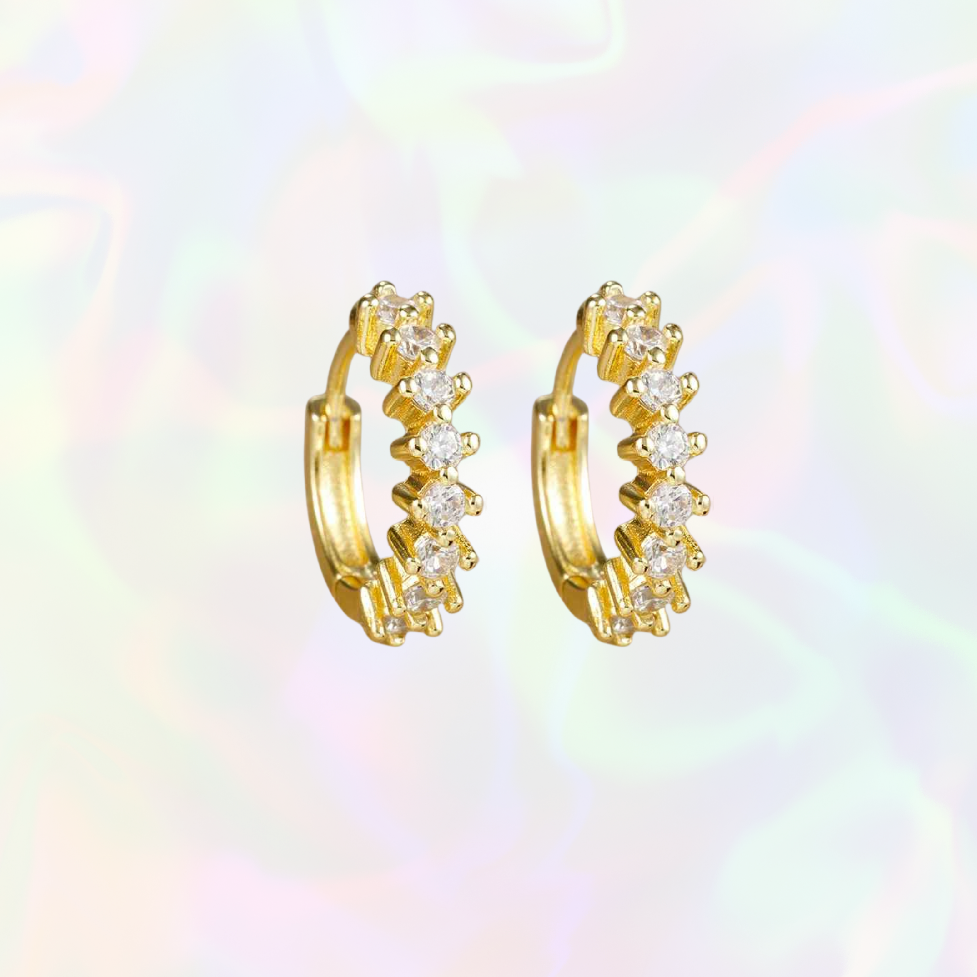 Tahlia Earrings - White