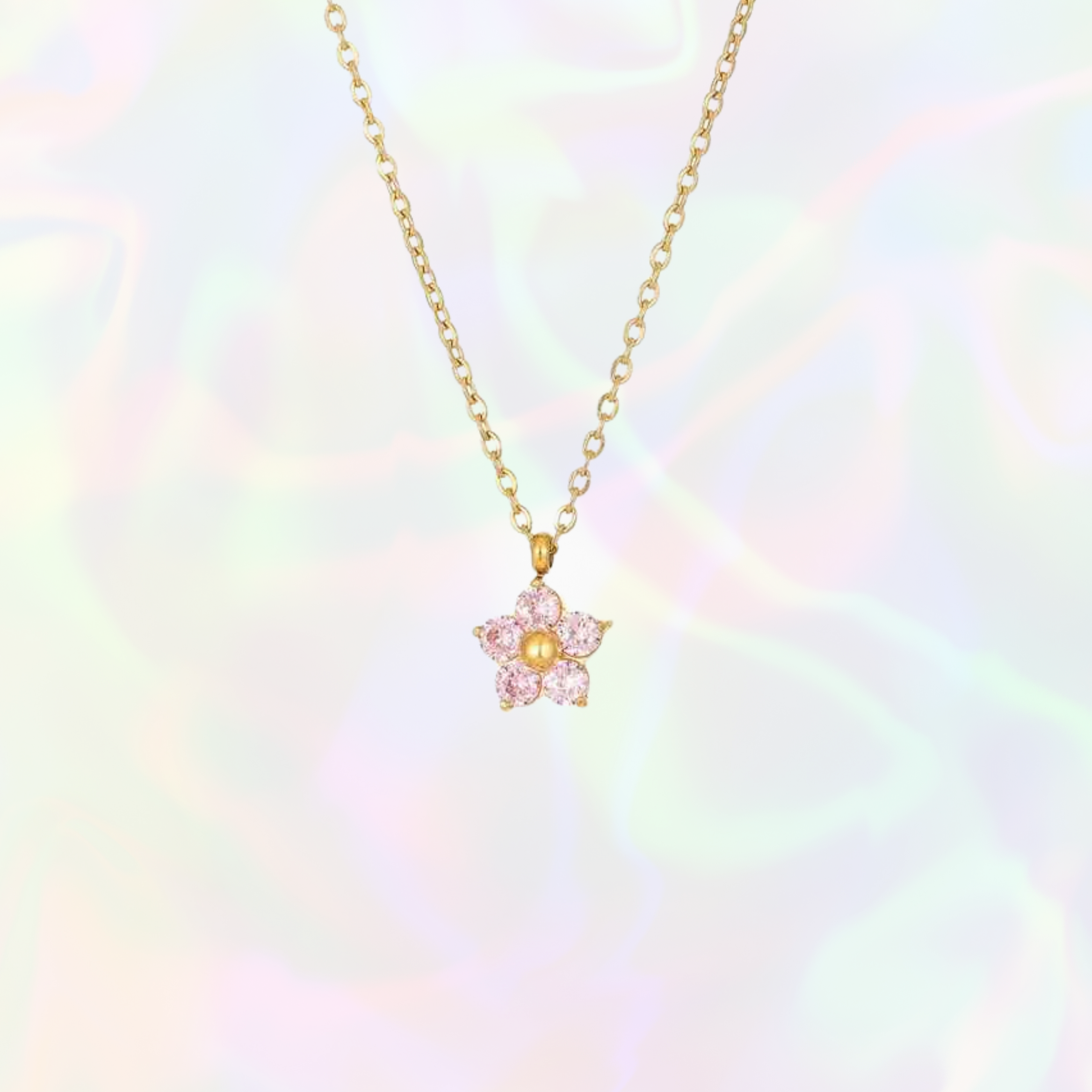 Yasmin Necklace - Pink