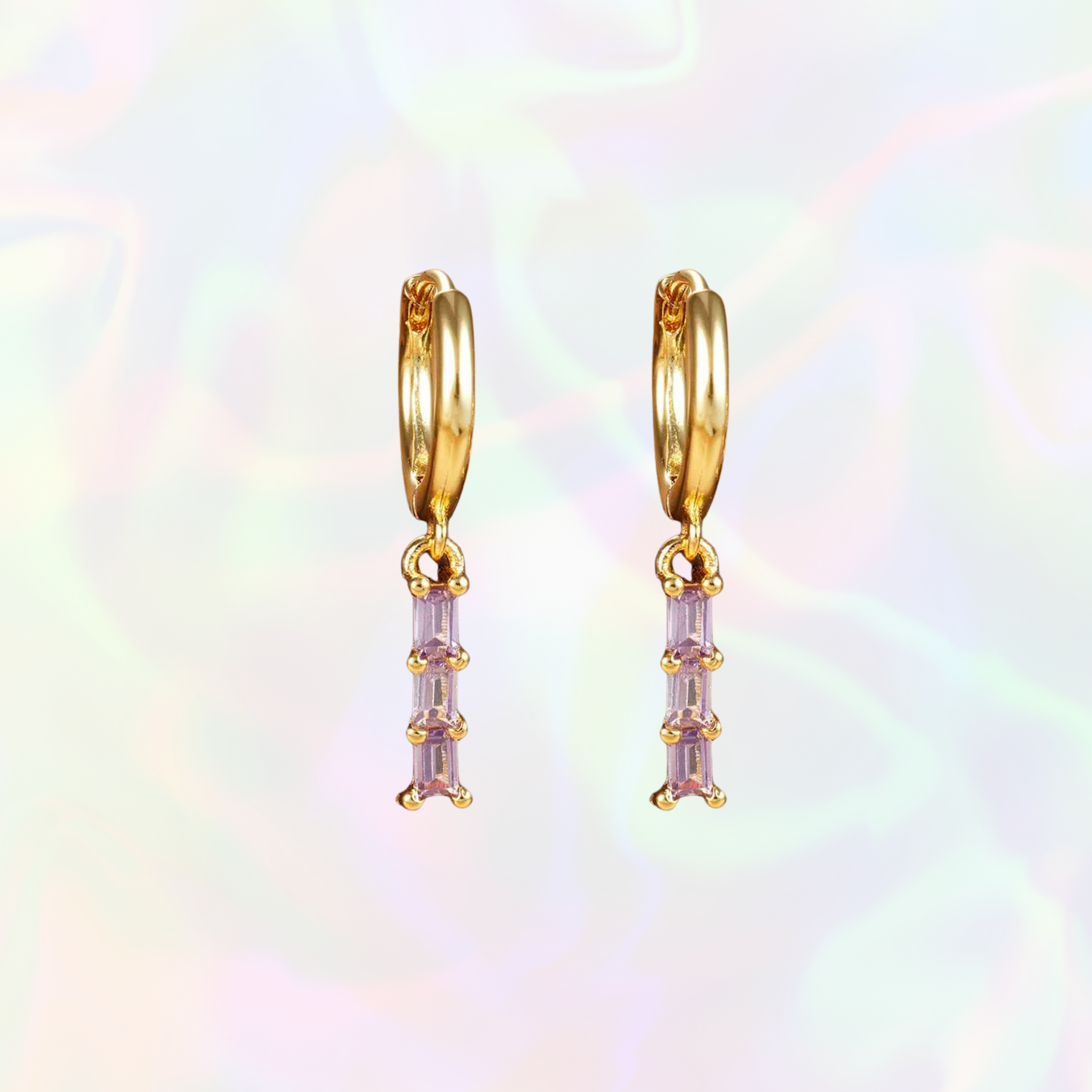 Anaïs Earrings - Purple