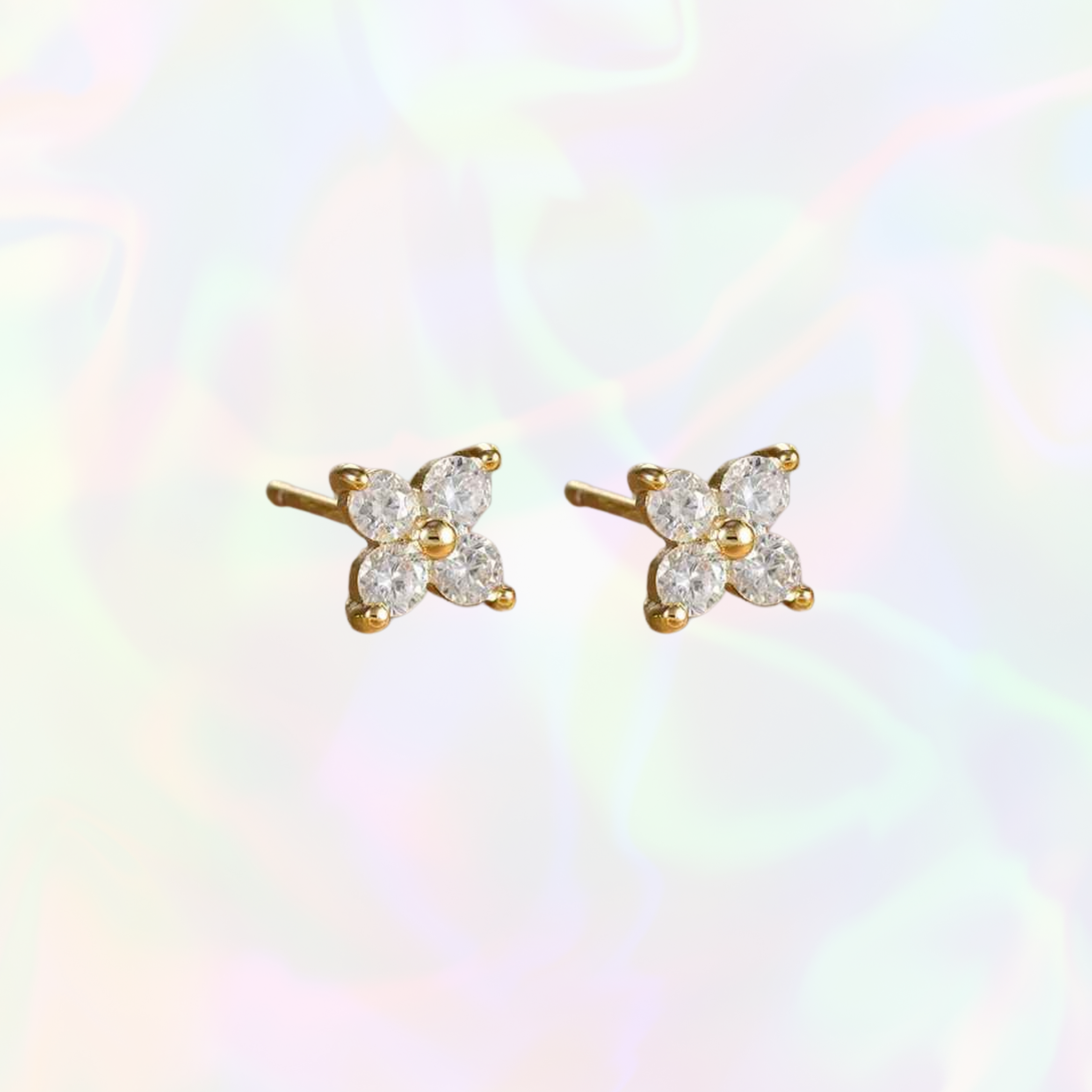 Britt Studs (1pcs) - White