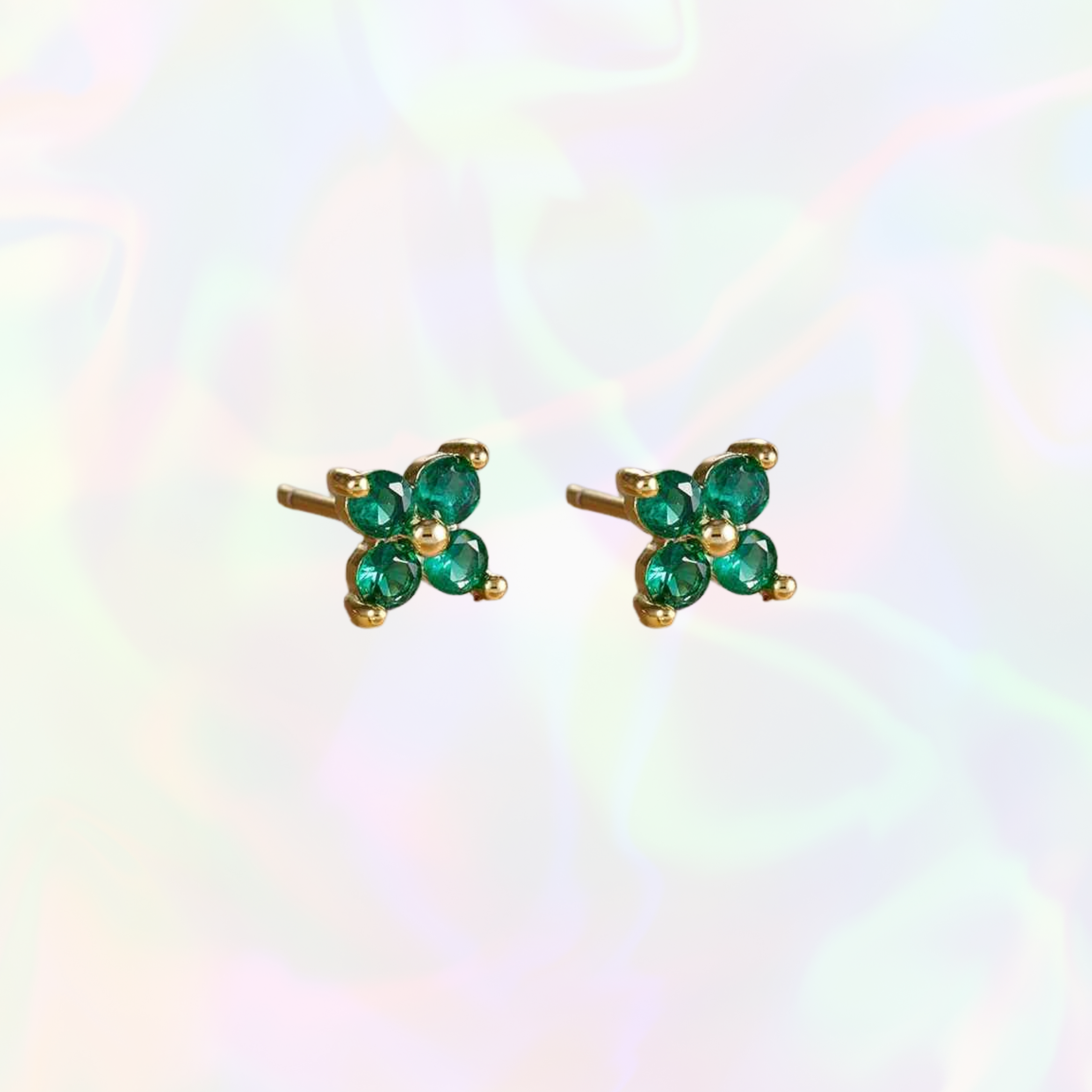 Britt Studs (1pcs) - Green