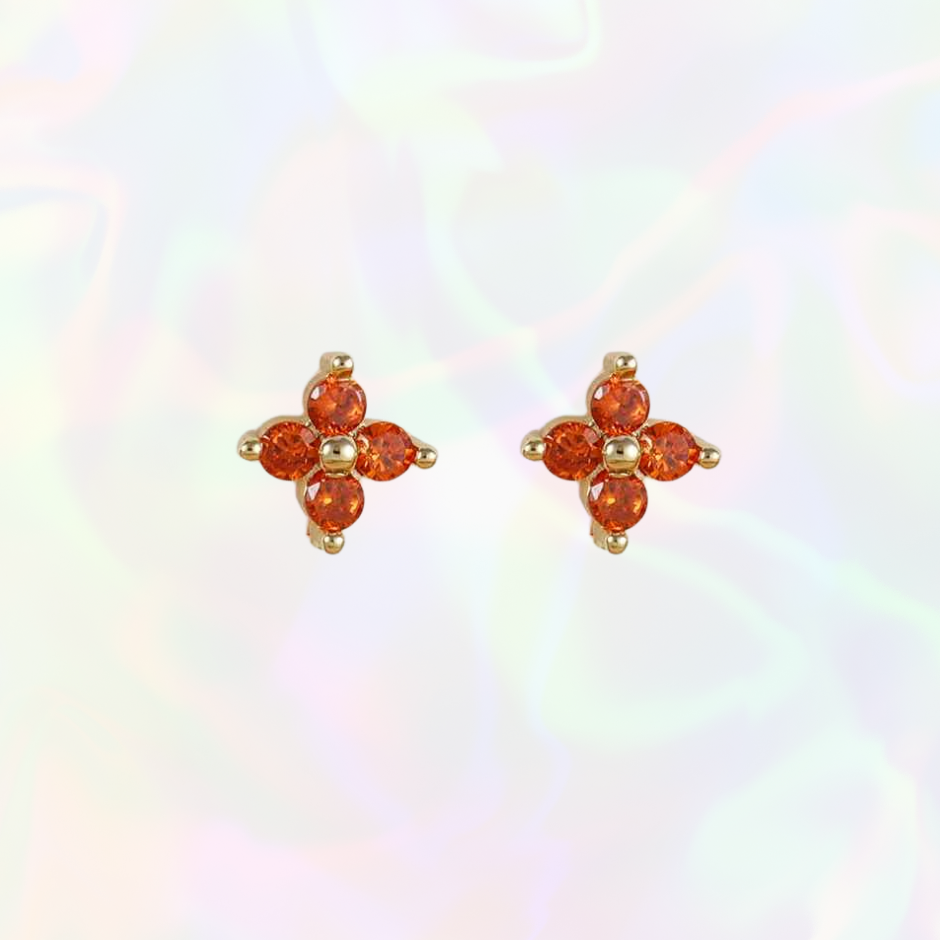 Britt Studs (1pcs) - Orange