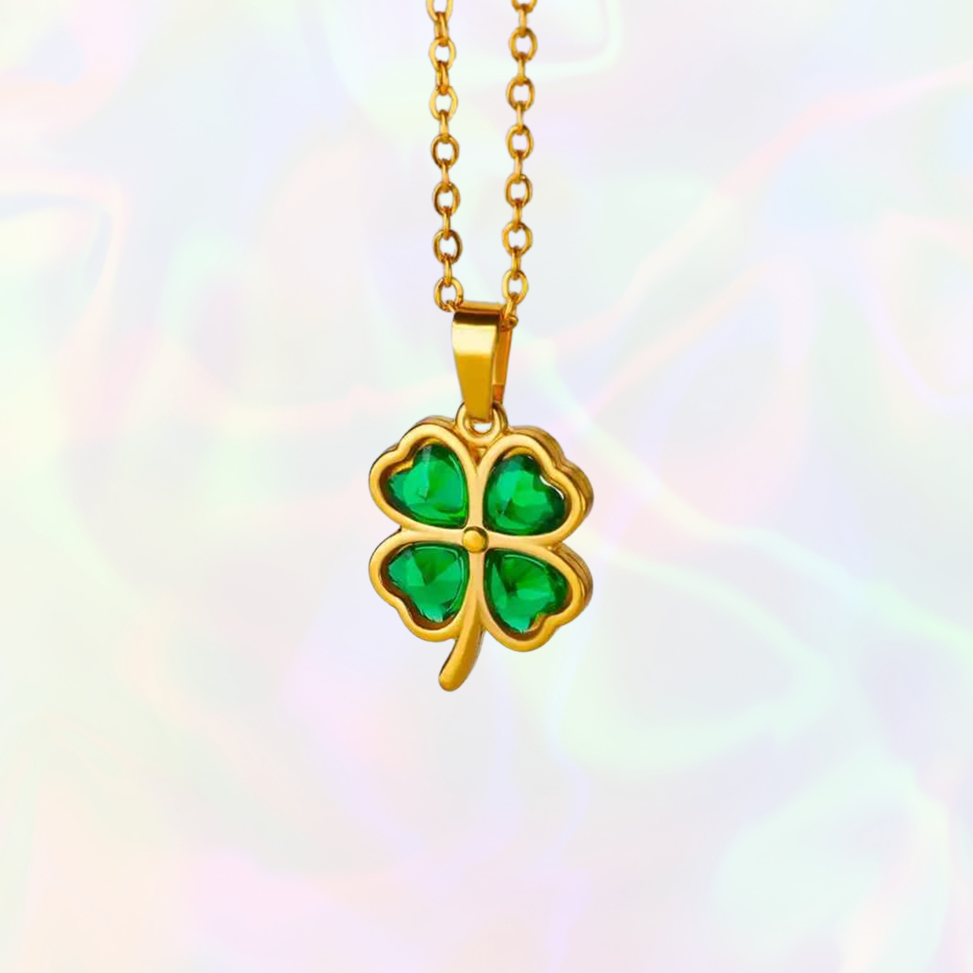 Ines Necklace - Green