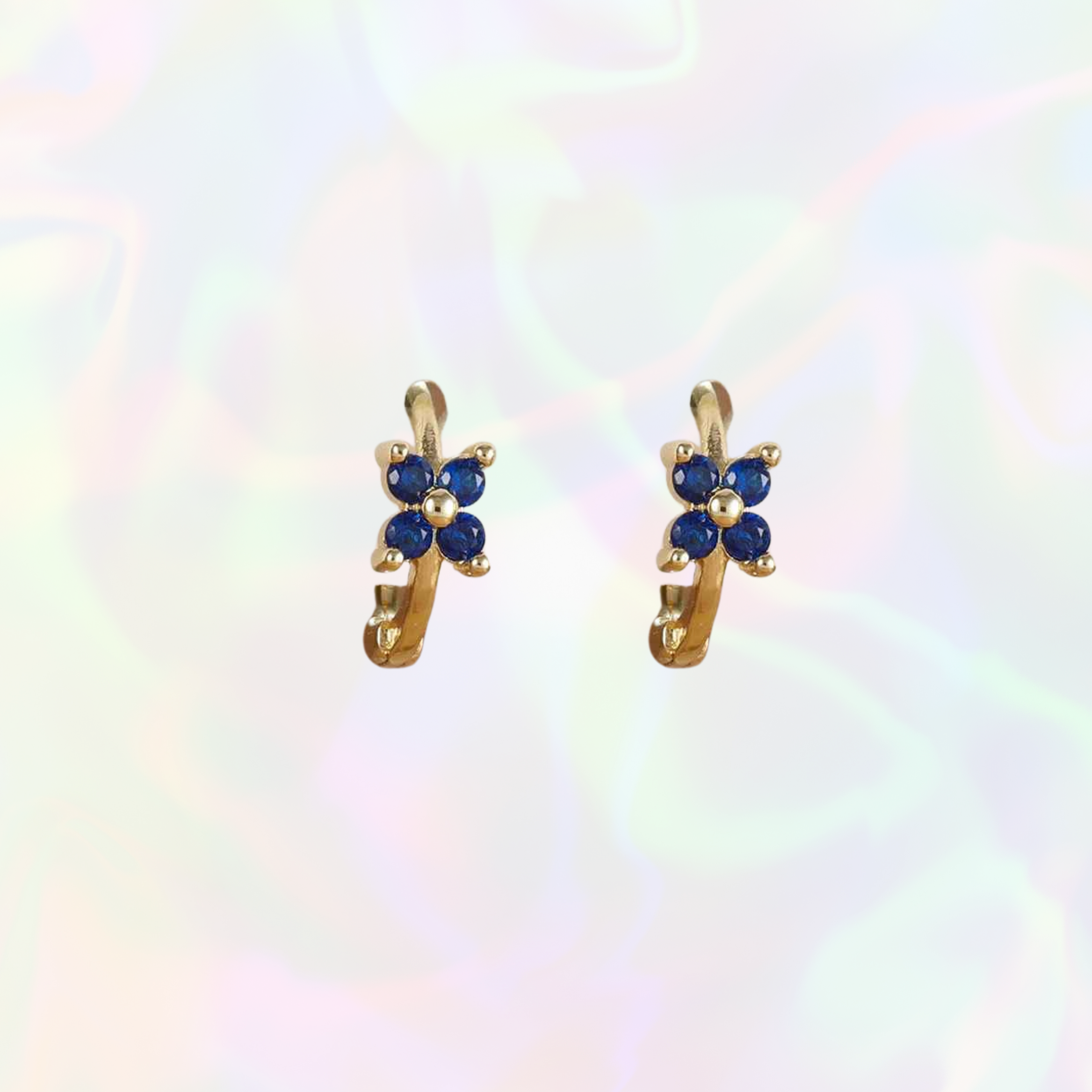 Ama Earrings - Blue