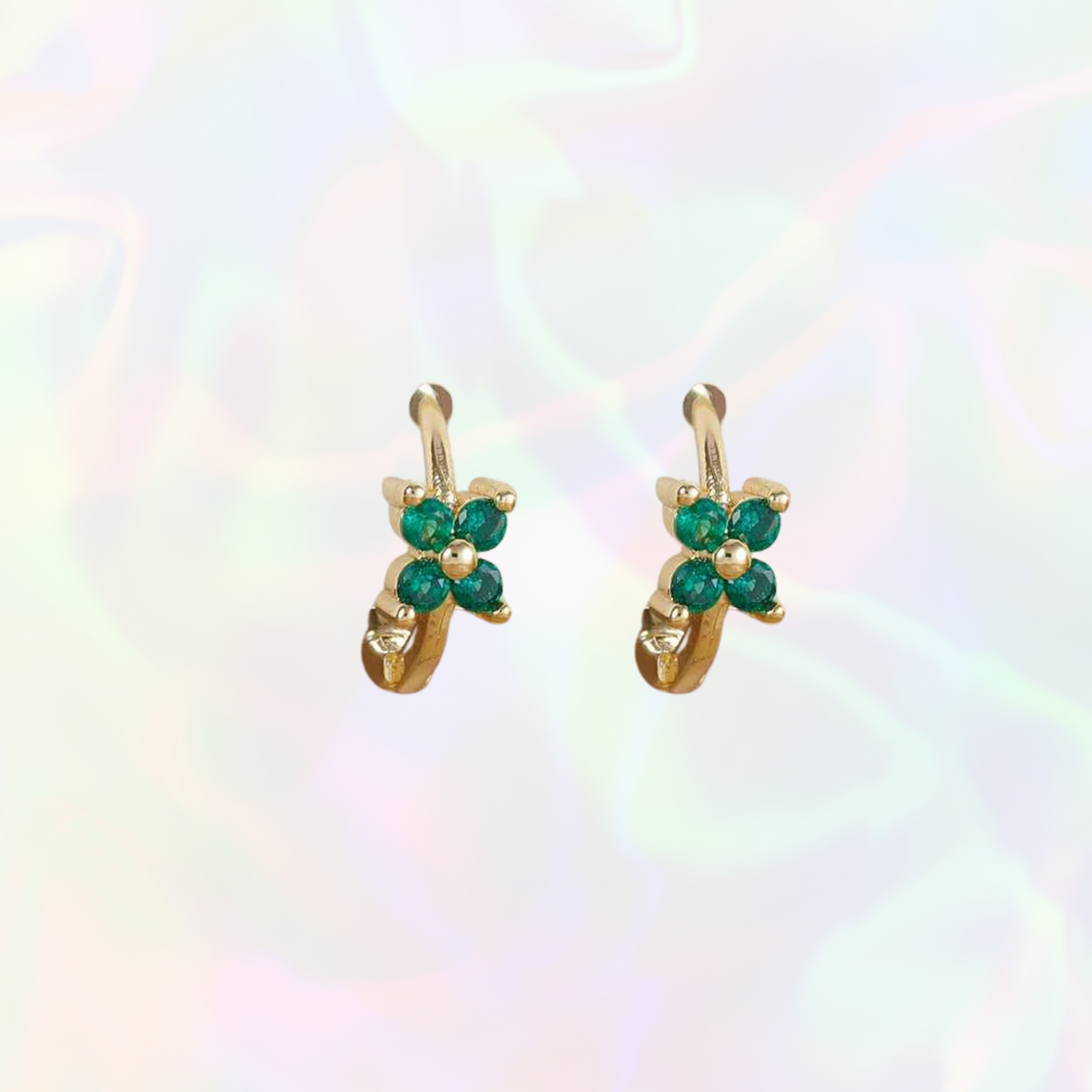 Ama Earrings - Green