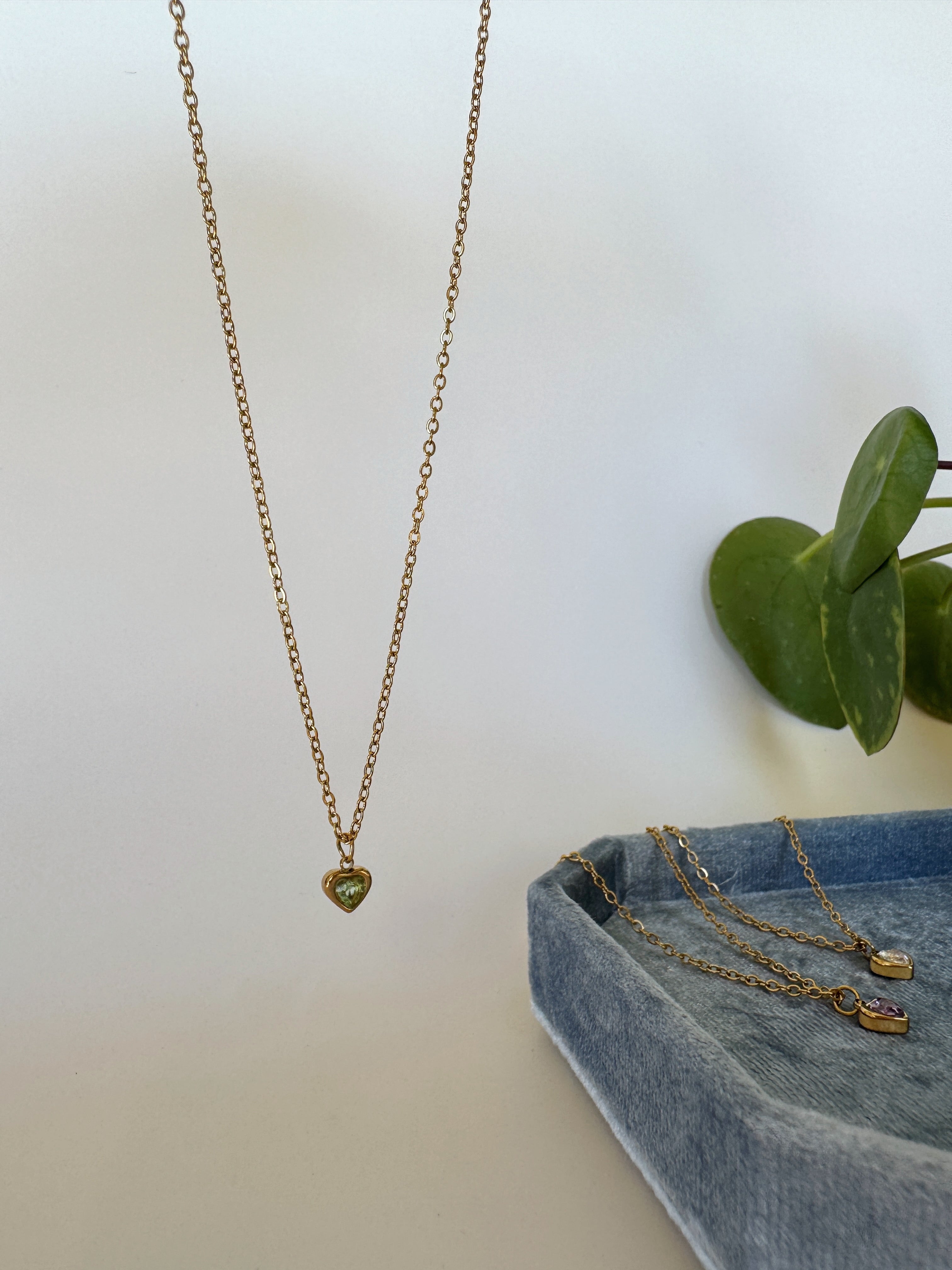 Margot Necklace - Green